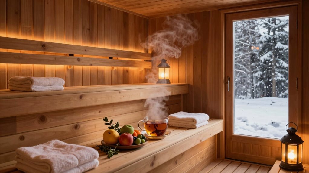 anticipate guests sauna needs