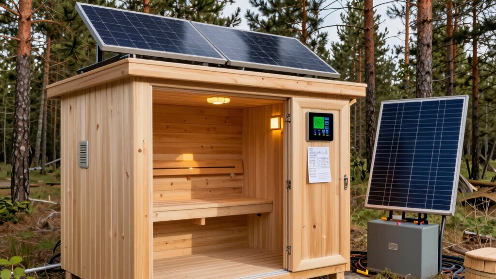 calculate sauna energy needs