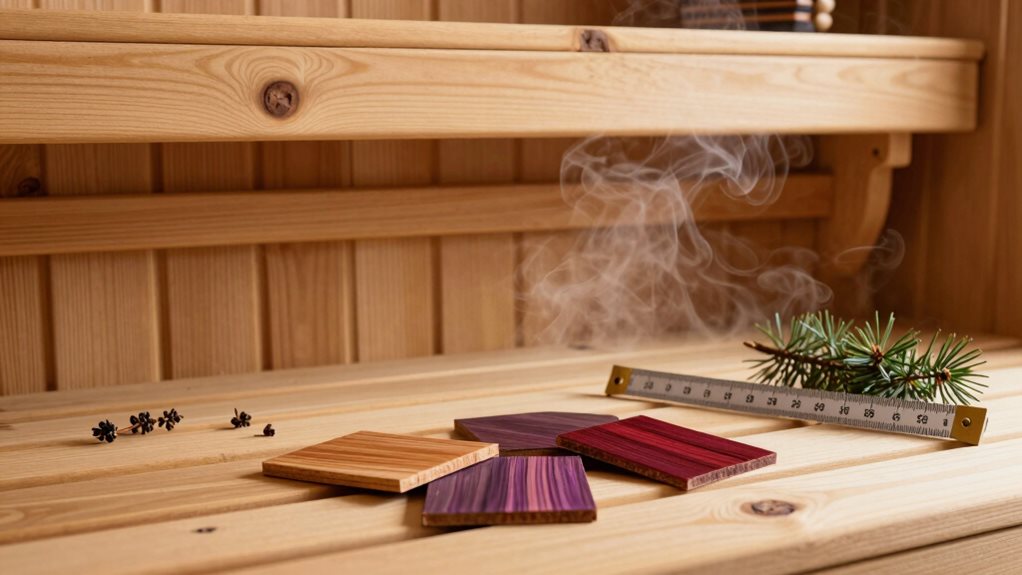 choosing durable sauna wood