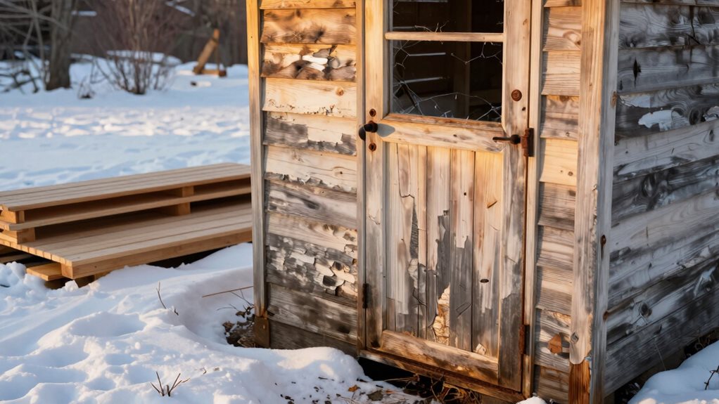 climate appropriate sauna materials