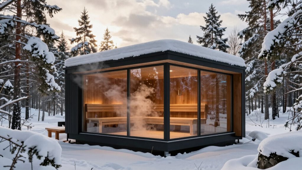 climate influenced sauna design