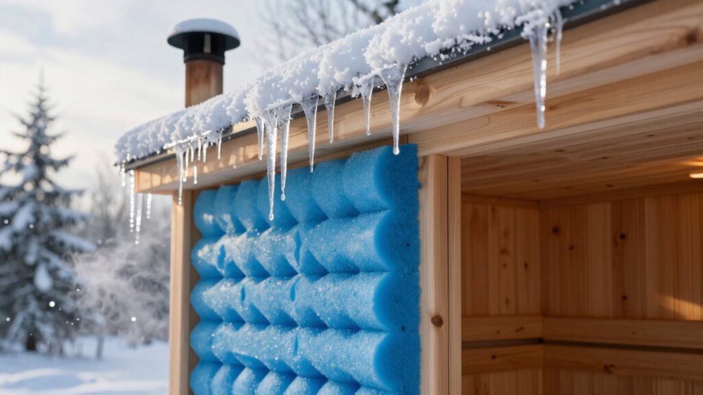 cold climate sauna insulation