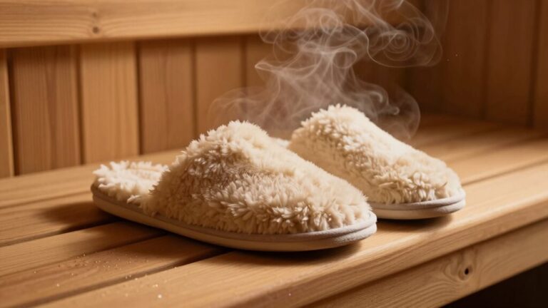 comfortable warm sauna footwear