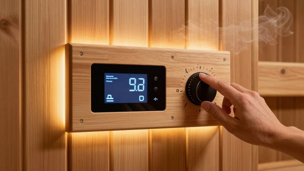 control systems for saunas