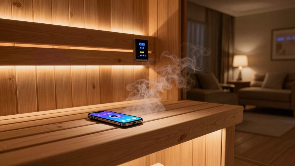 convenient sauna control remotely