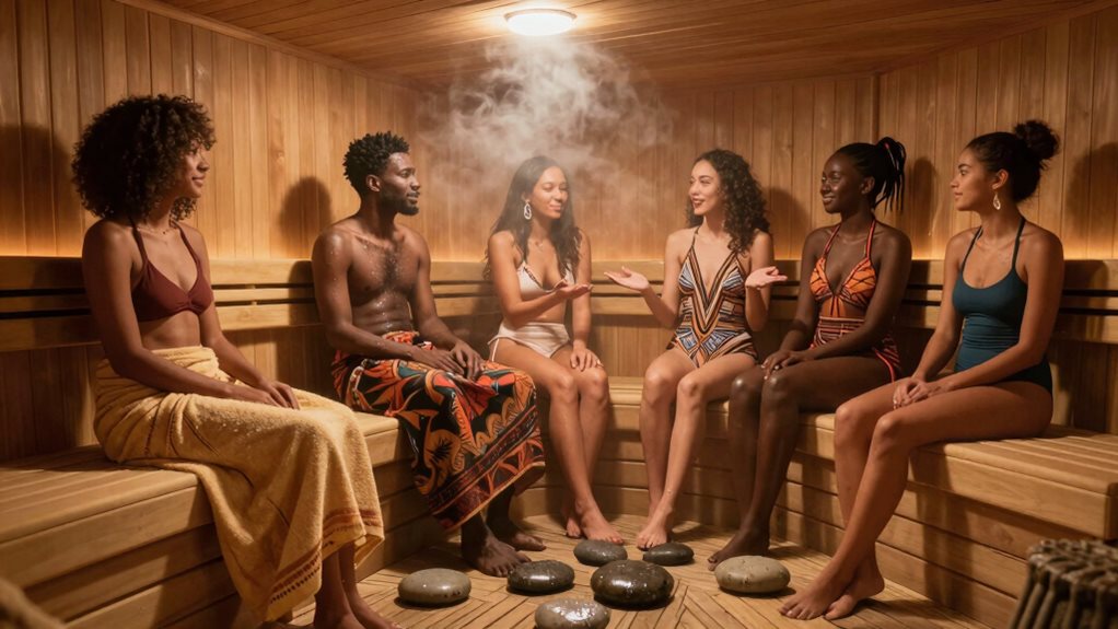 cultural sauna attire differences