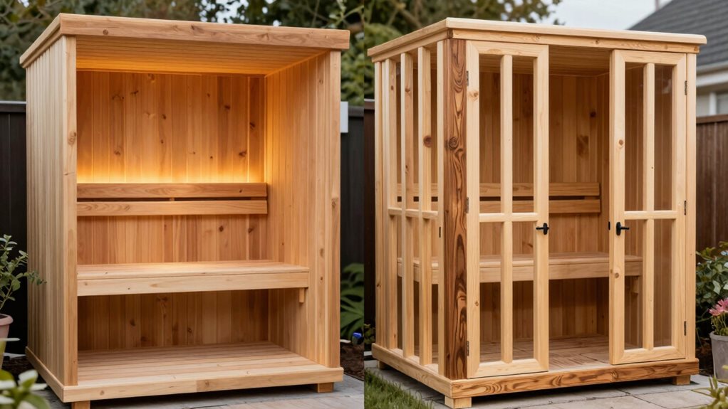 durable sauna building materials