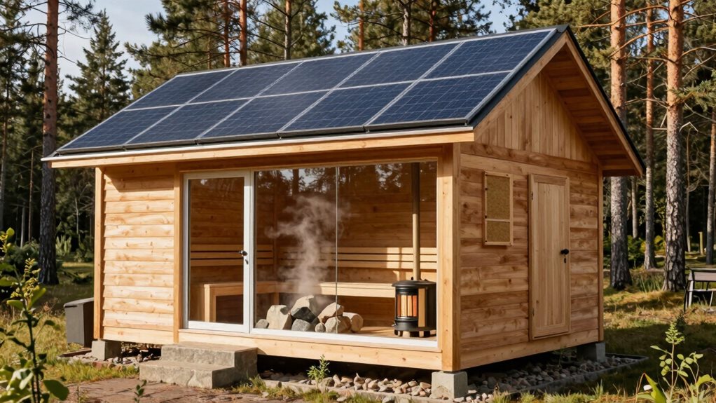 eco friendly sauna construction materials