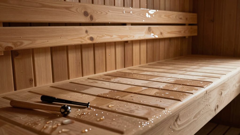 effective sauna floor drainage