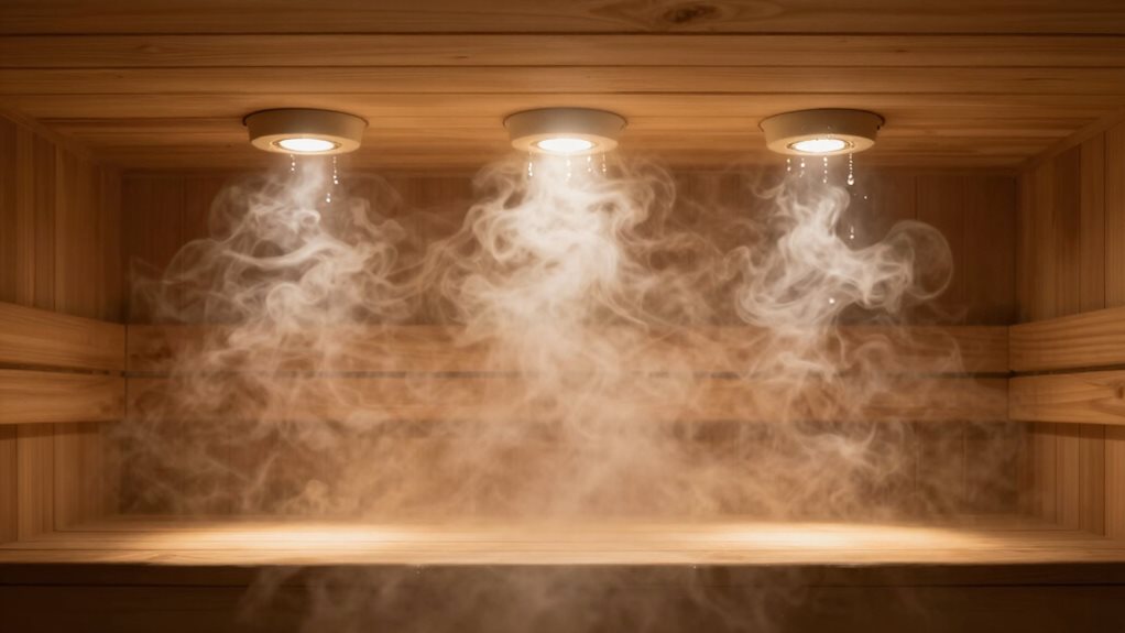 effective steam room lighting