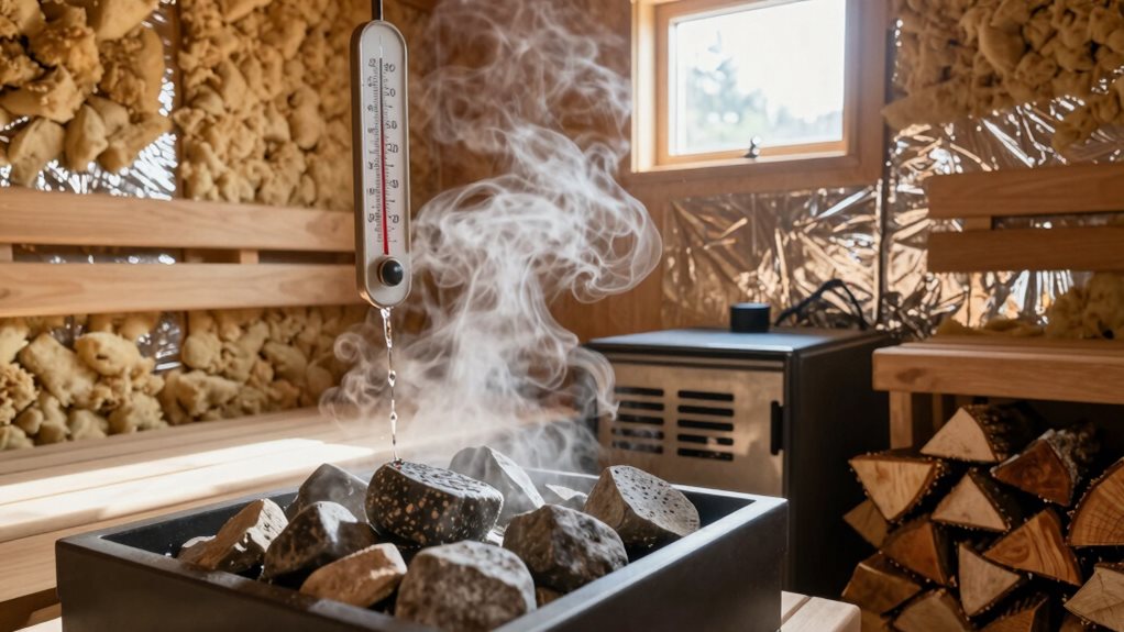 efficient sauna heat transfer