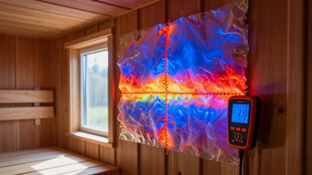 efficient sauna insulation performance