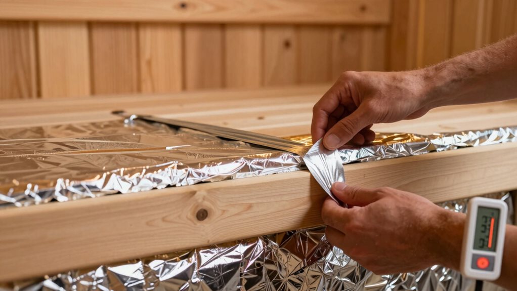 efficient sauna insulation techniques