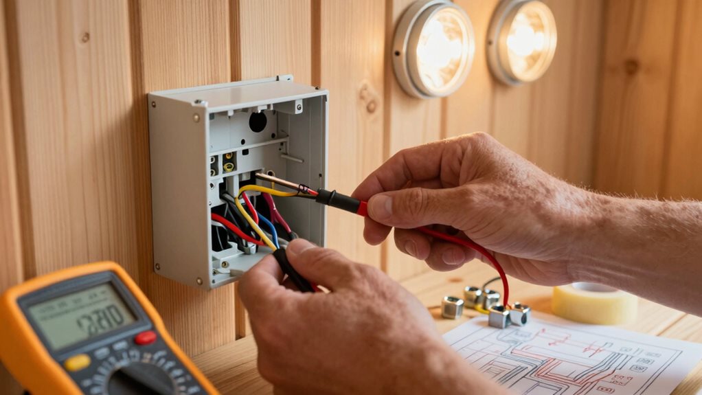 electrical issues in saunas