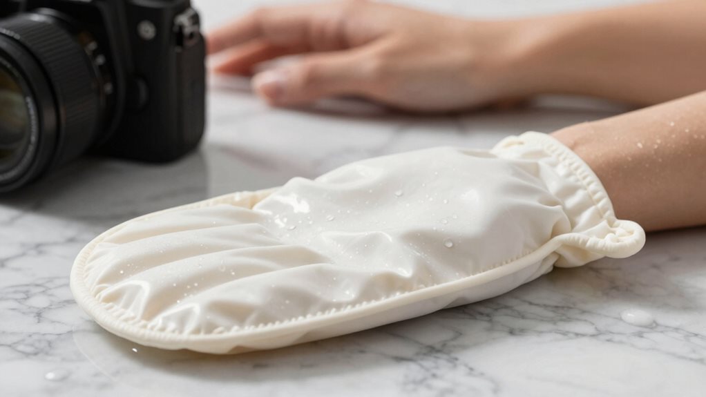 exfoliating mitts for skincare