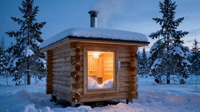 extreme cold sauna design