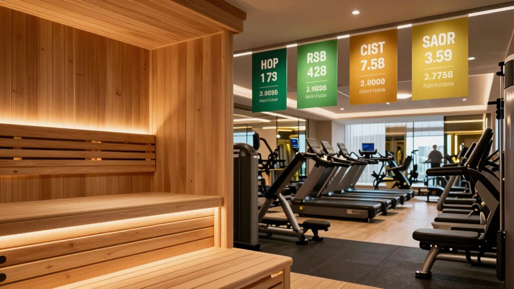 gym membership cost tiers