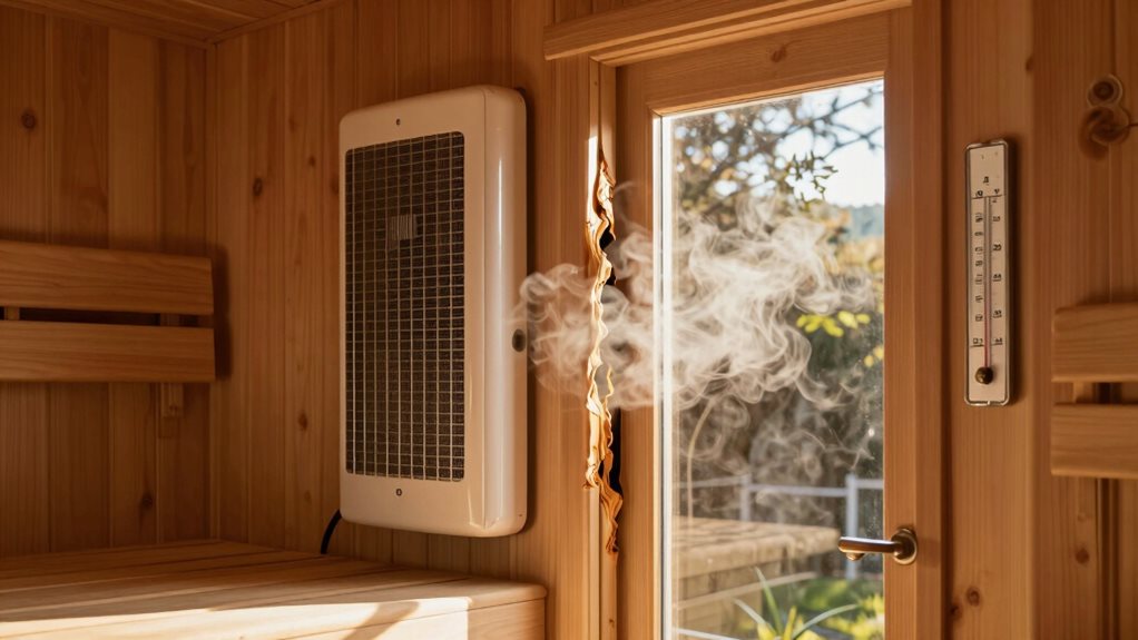 heater door placement for efficiency