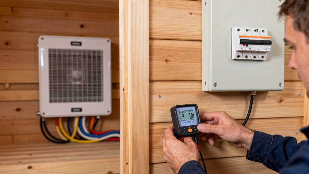 home sauna electrical requirements