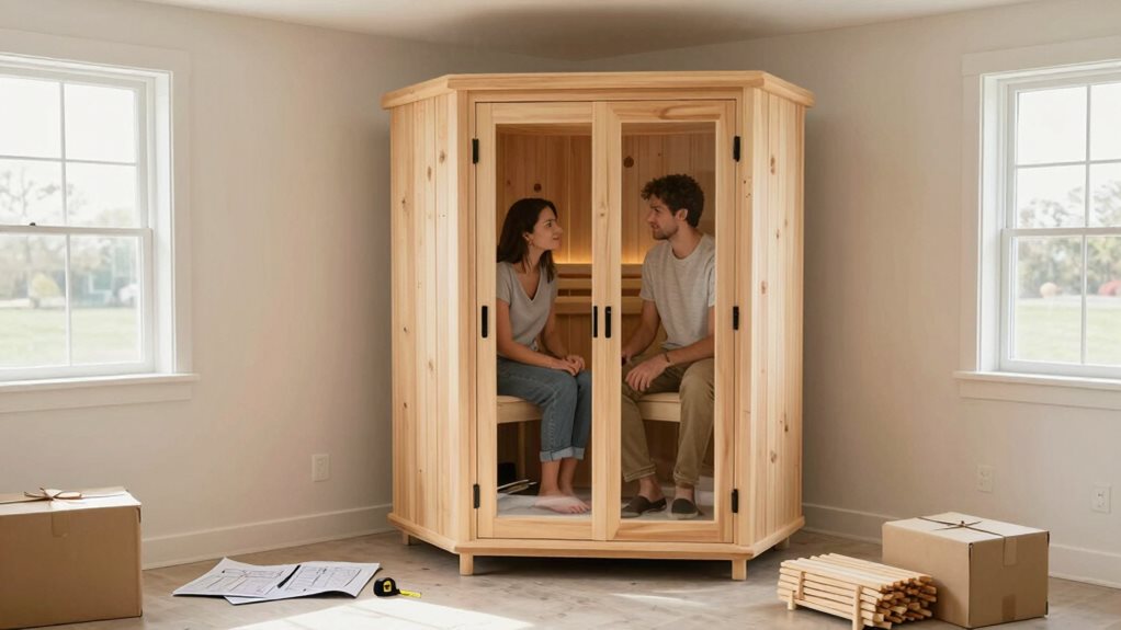 home sauna kit considerations