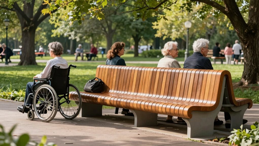 inclusive bench design guidelines