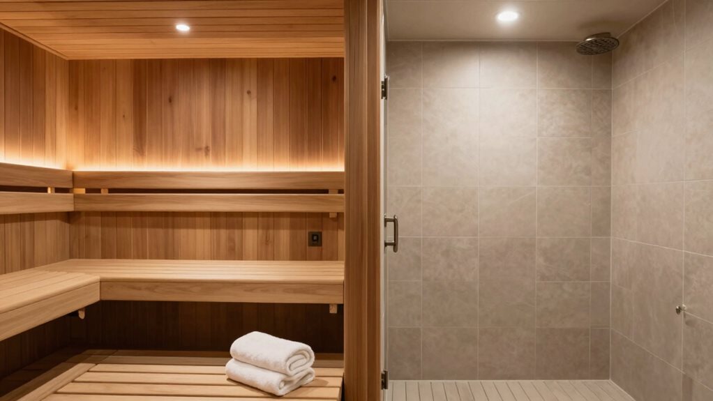 income influences sauna availability