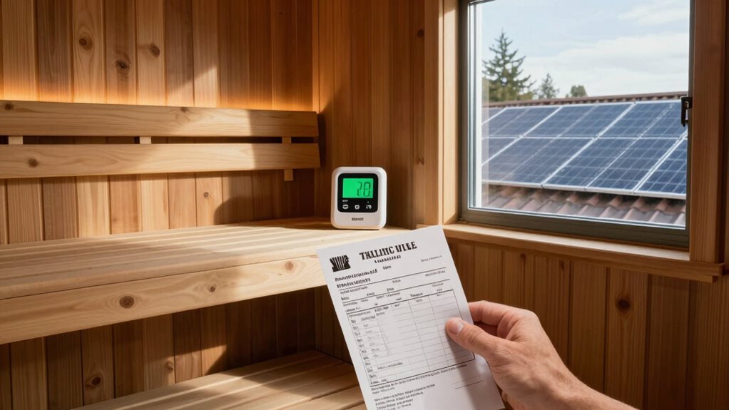 lowering costs with sauna