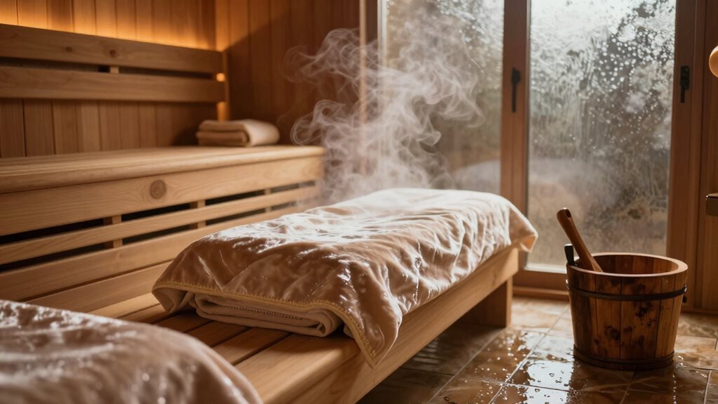 luxurious sauna wrap options