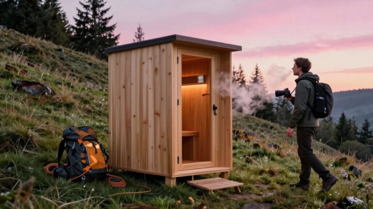 mobile spa sauna experience