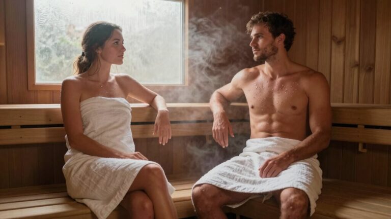 modesty in sauna settings
