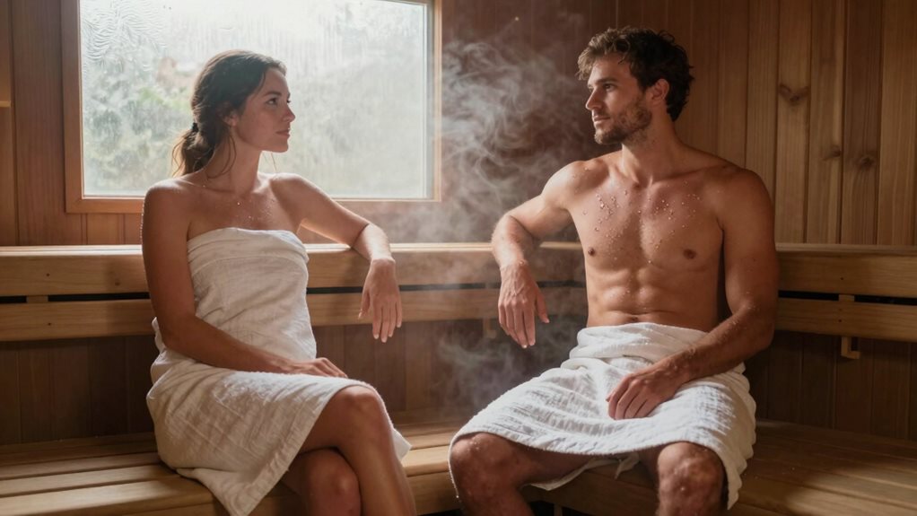 modesty in sauna settings