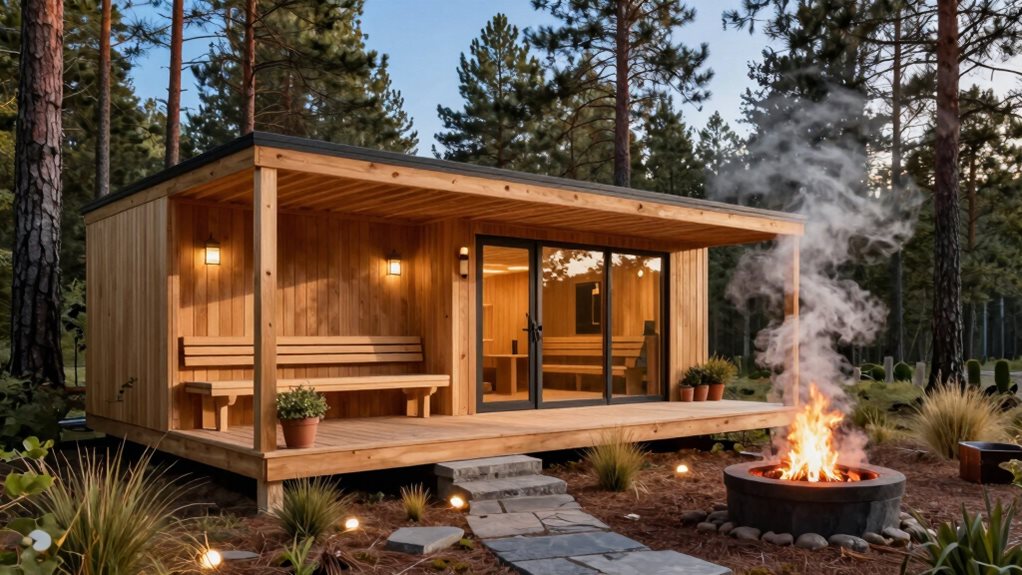 multi level outdoor relaxation zones