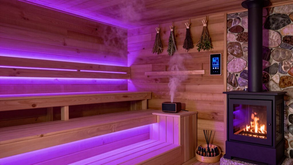 multi sensory sauna experience enhancement