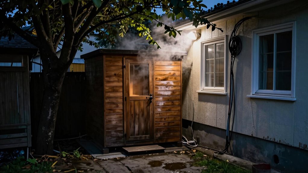 outdoor sauna layout mistakes