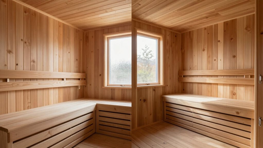 panelized vs framed saunas