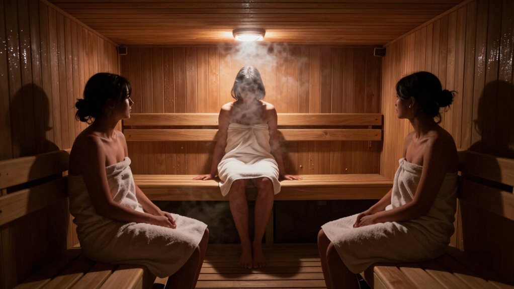 quietude in communal relaxation