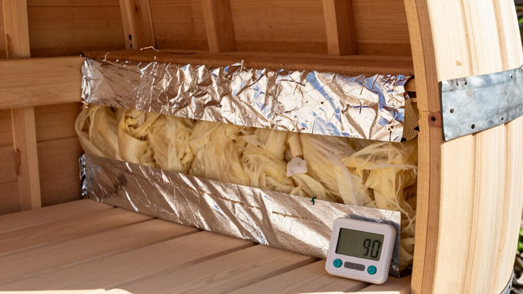 r values for sauna insulation
