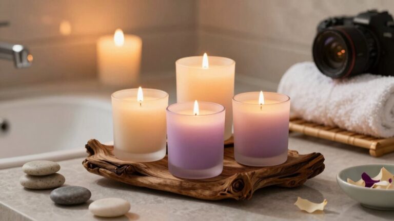 relaxing home spa experience