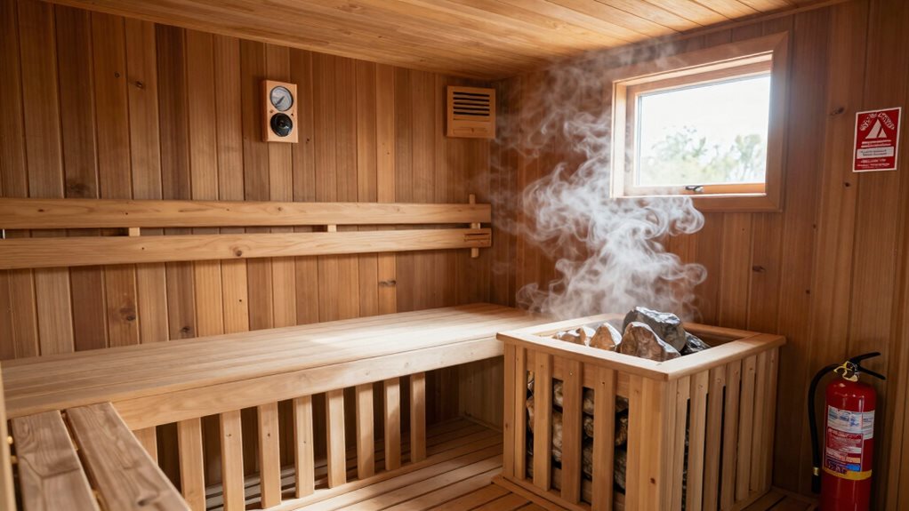 safe sauna operation guidelines