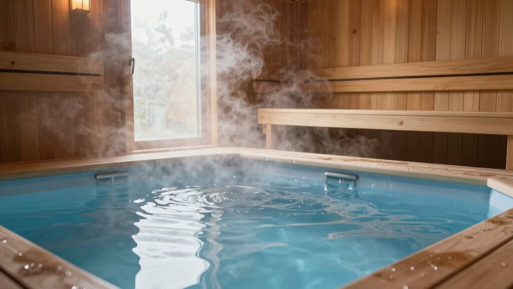 sauna and cold plunge effects