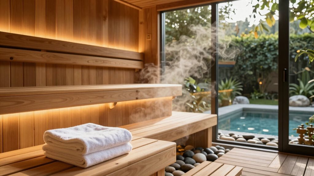 sauna and spa essentials