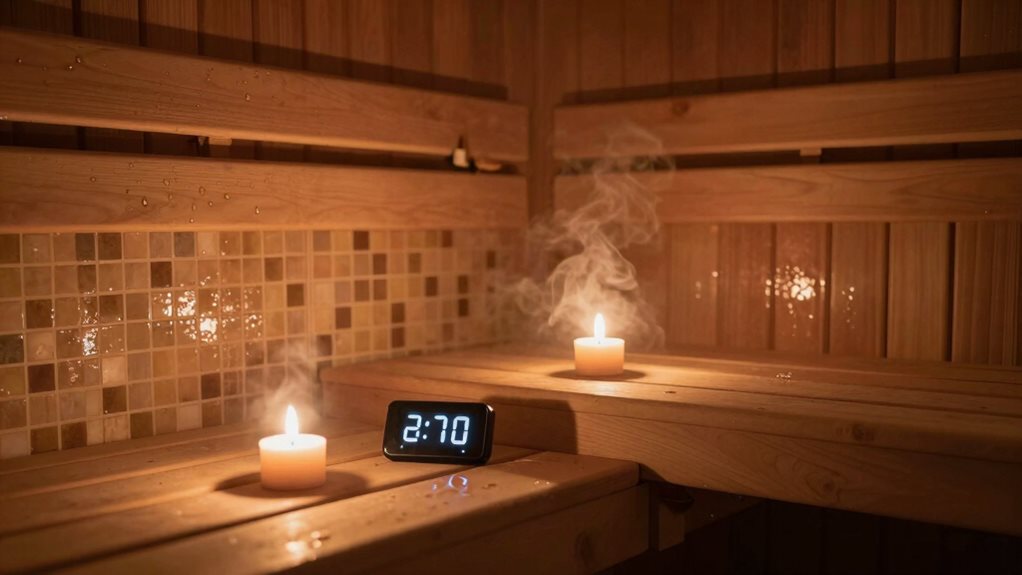 sauna and steam session guidelines