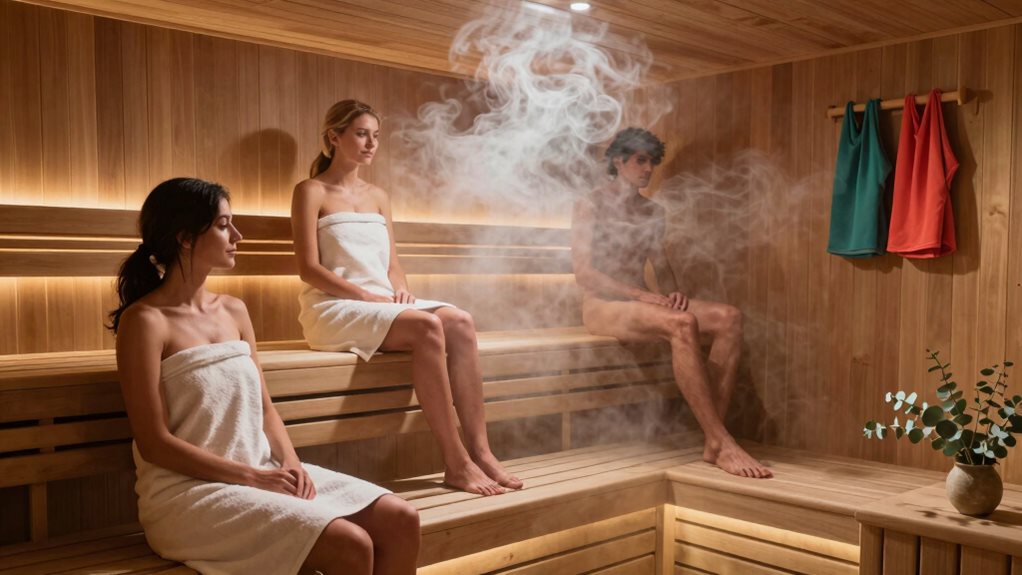 sauna attire and etiquette