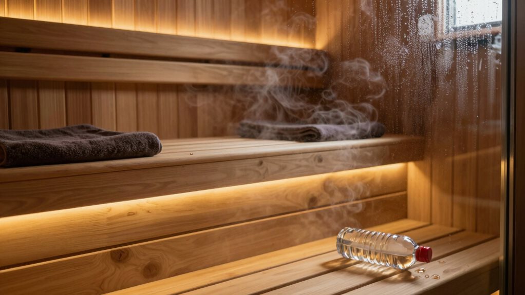 sauna cleanliness and safety