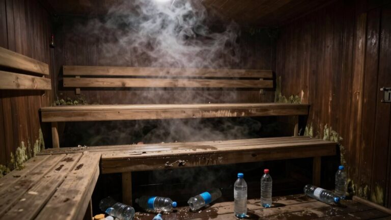 sauna cleanliness concerns deterred