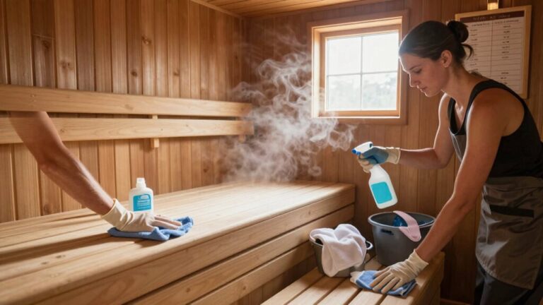 sauna cleanliness maintenance strategies