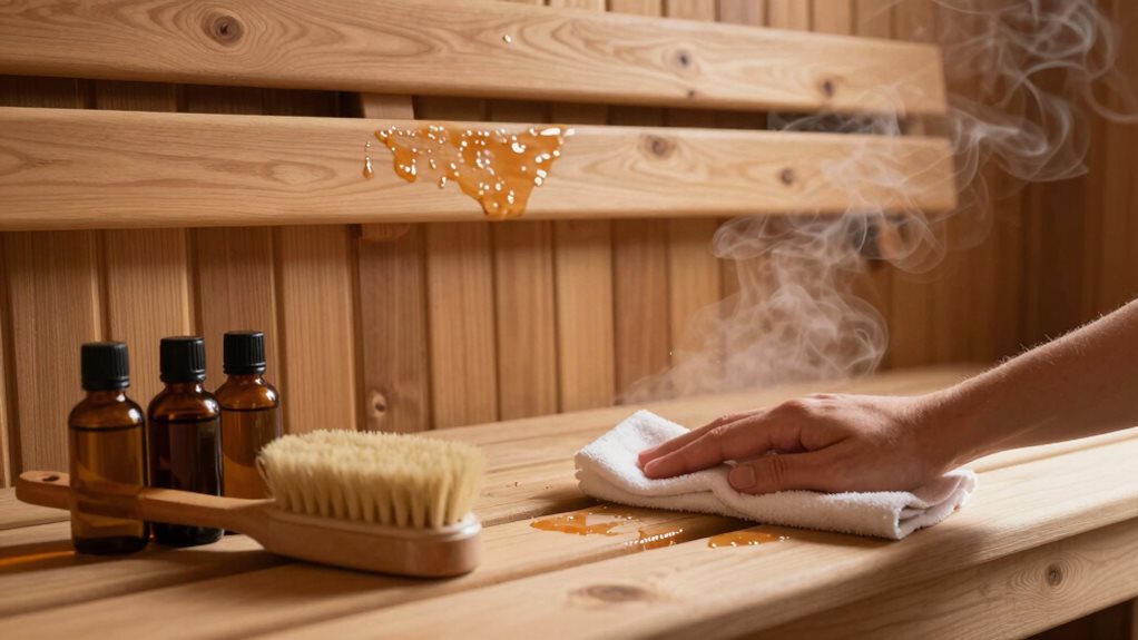 sauna daily maintenance checklist