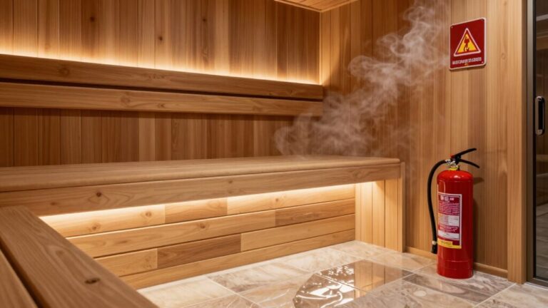 sauna design risk management