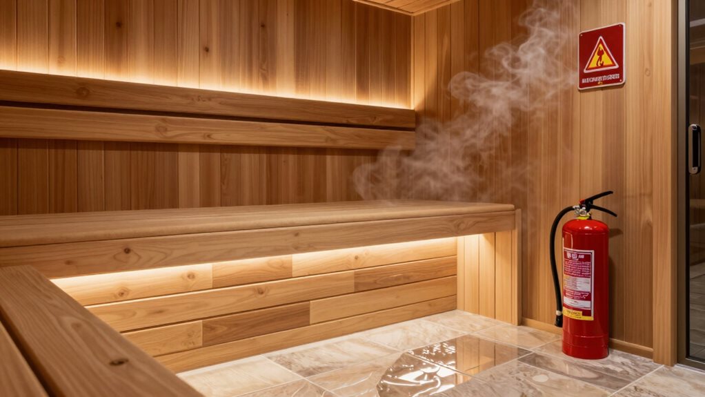 sauna design risk management