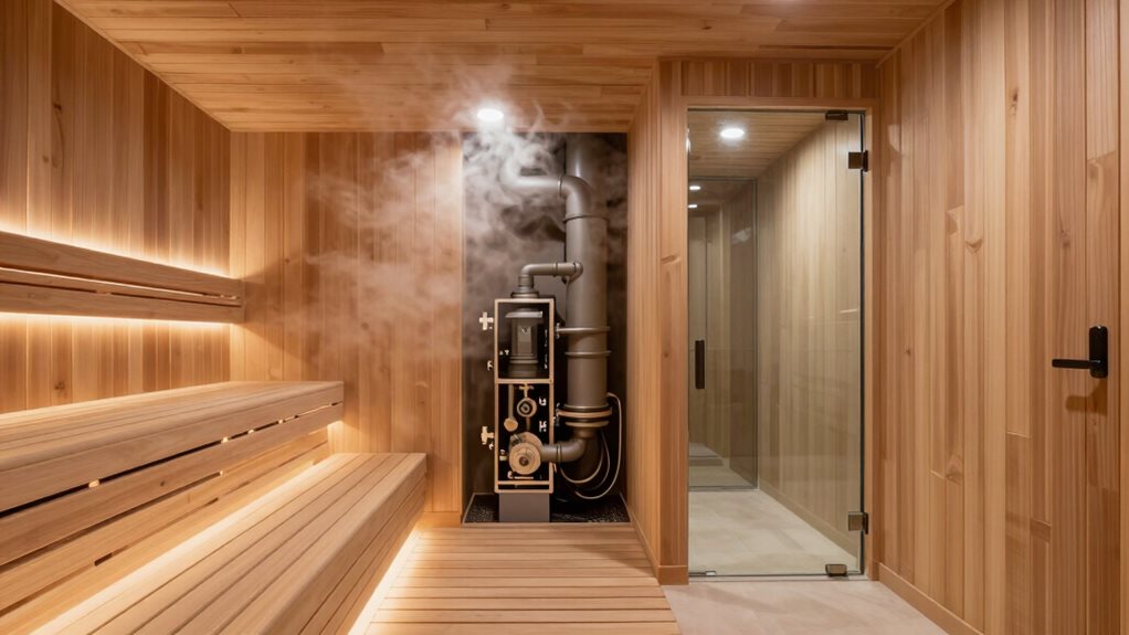 sauna design spatial challenges